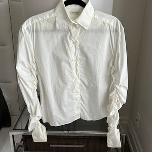 Toteme white cotton shirt